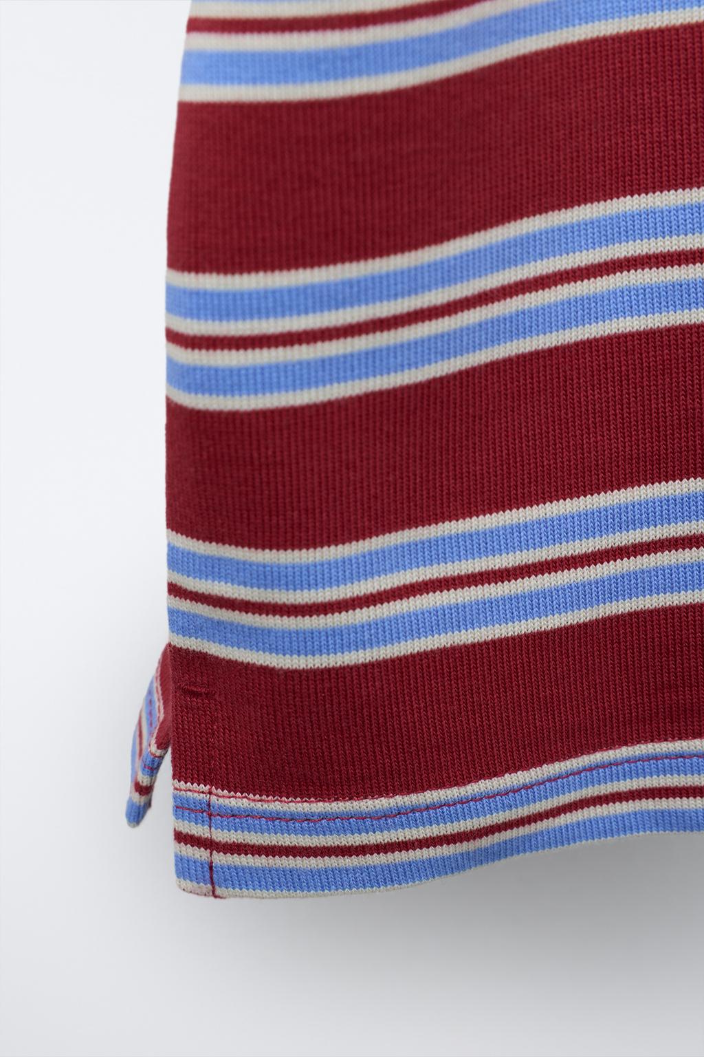 ФУТБОЛКА В ПОЛОСКУ С ВЫШИВКОЙ