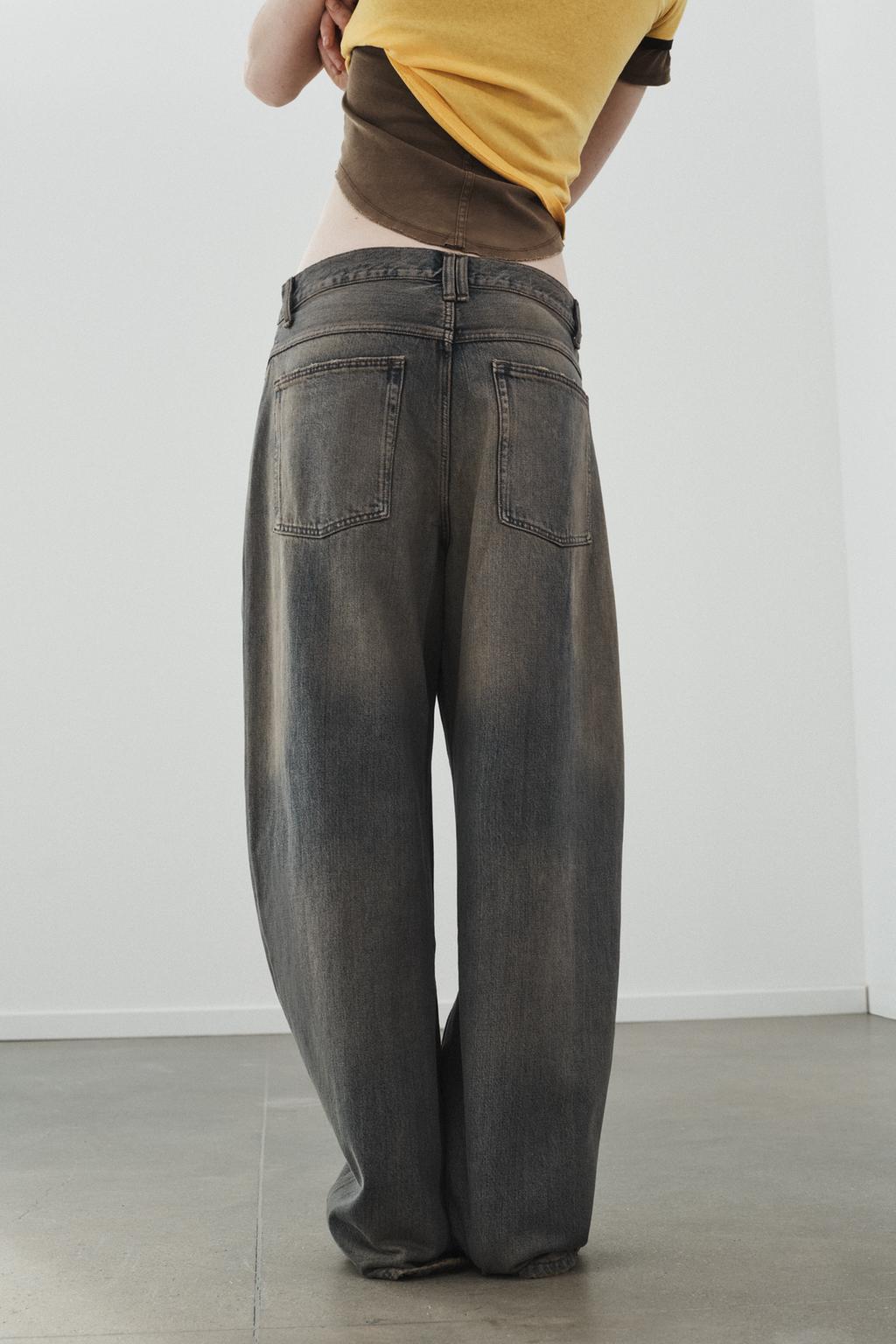 ДЖИНСЫ TRF BAGGY С НИЗКОЙ ПОСАДКОЙ