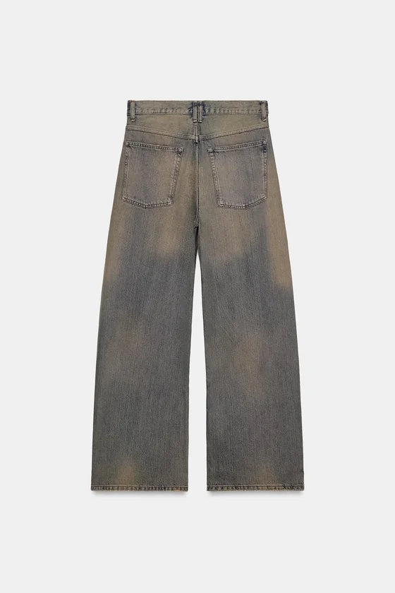 ДЖИНСЫ TRF BAGGY С НИЗКОЙ ПОСАДКОЙ