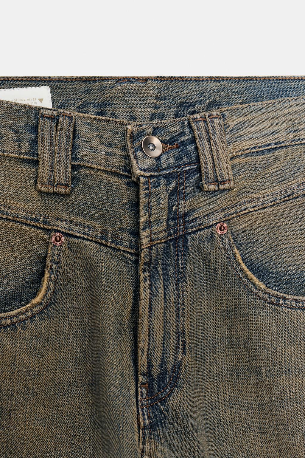 ДЖИНСЫ TRF BAGGY С НИЗКОЙ ПОСАДКОЙ