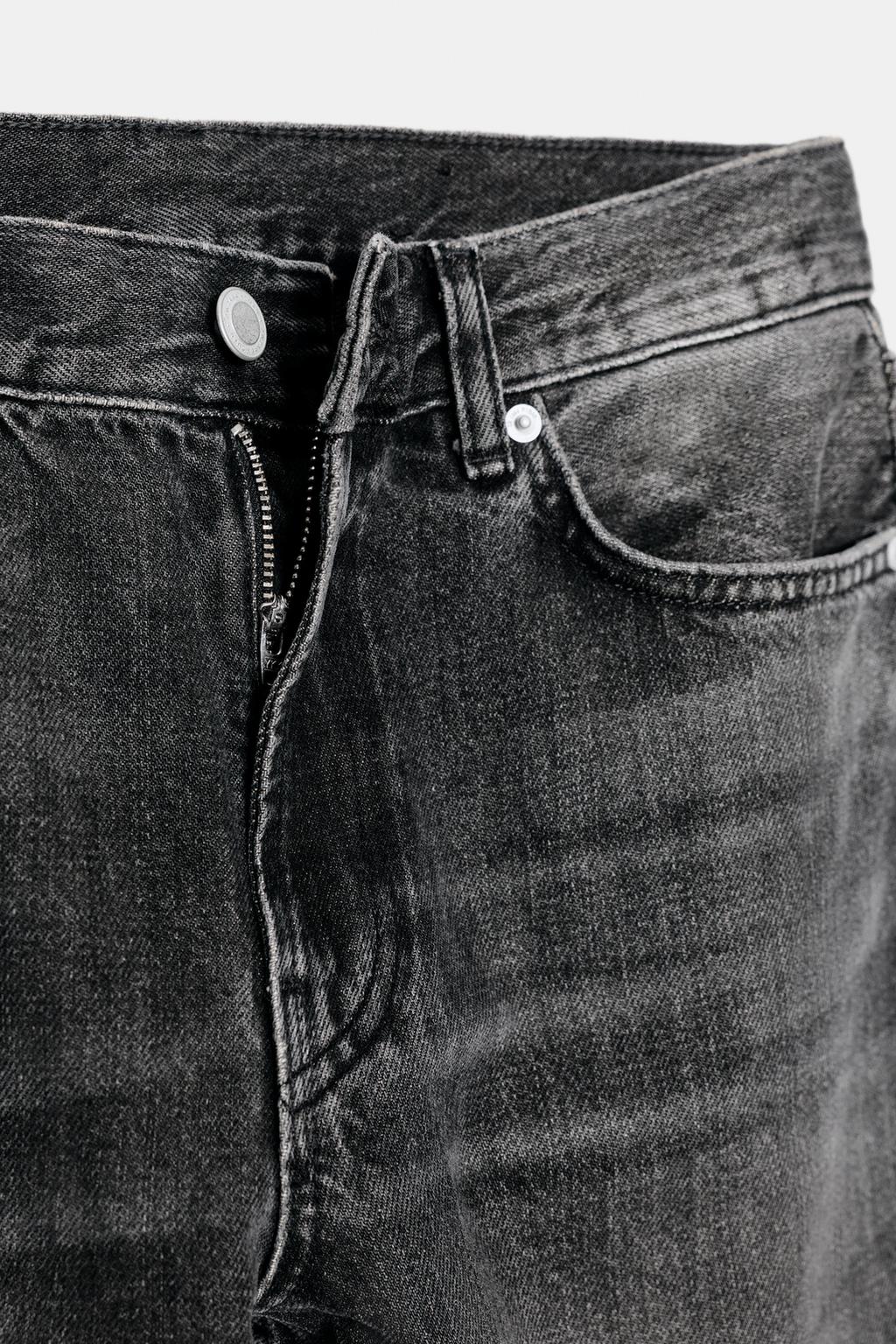 ДЖИНСЫ ПРЯМОГО КРОЯ СО СРЕДНЕЙ ПОСАДКОЙ — ZW COLLECTION