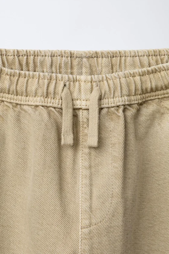 БРЮКИ BAGGY ИЗ САРЖИ