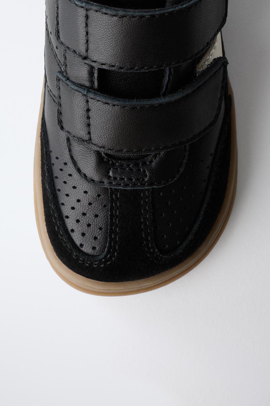 КОЖАНЫЕ КРОССОВКИ С РЕМЕШКАМИ BAREFOOT