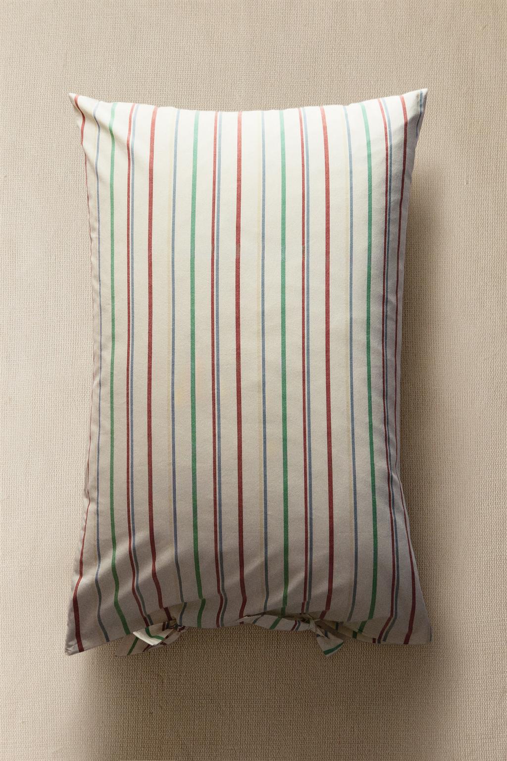 Детский простынный чехол в мультицветной полоску