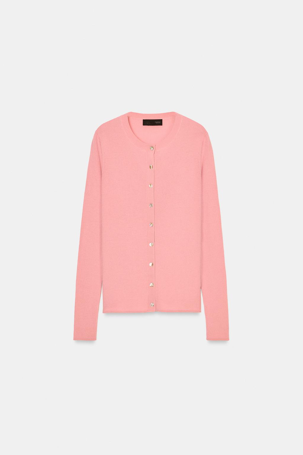 КАРДИГАН ИЗ 100% ШЕРСТИ В РУБЧИК