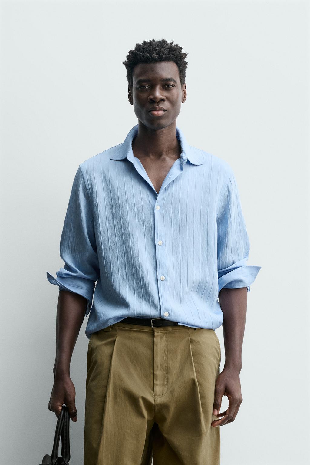 ЖАККАРДОВАЯ РУБАШКА В ПОЛОСКУ