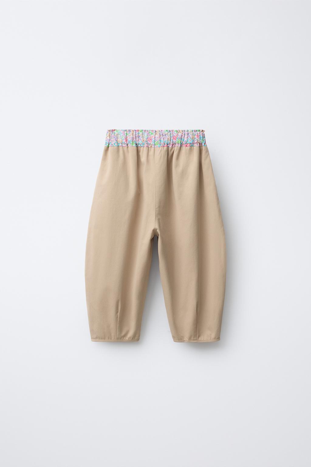 БРЮКИ BAGGY ЦВЕТОЧНЫЙ ПРИНТ