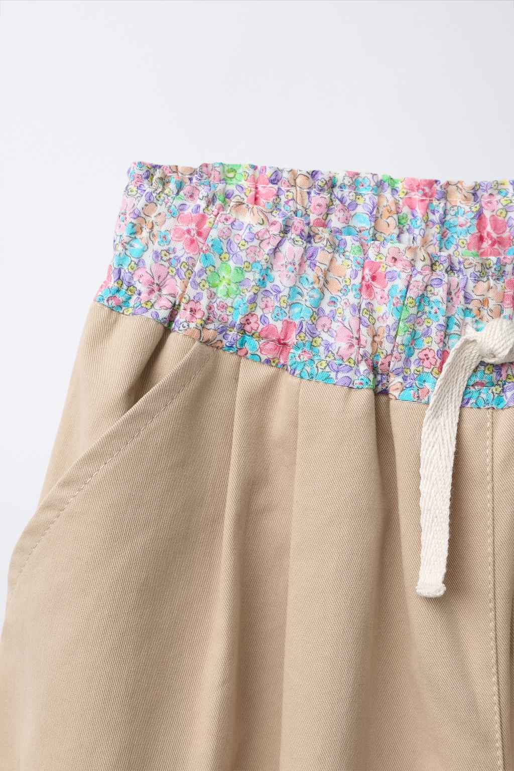 БРЮКИ BAGGY ЦВЕТОЧНЫЙ ПРИНТ