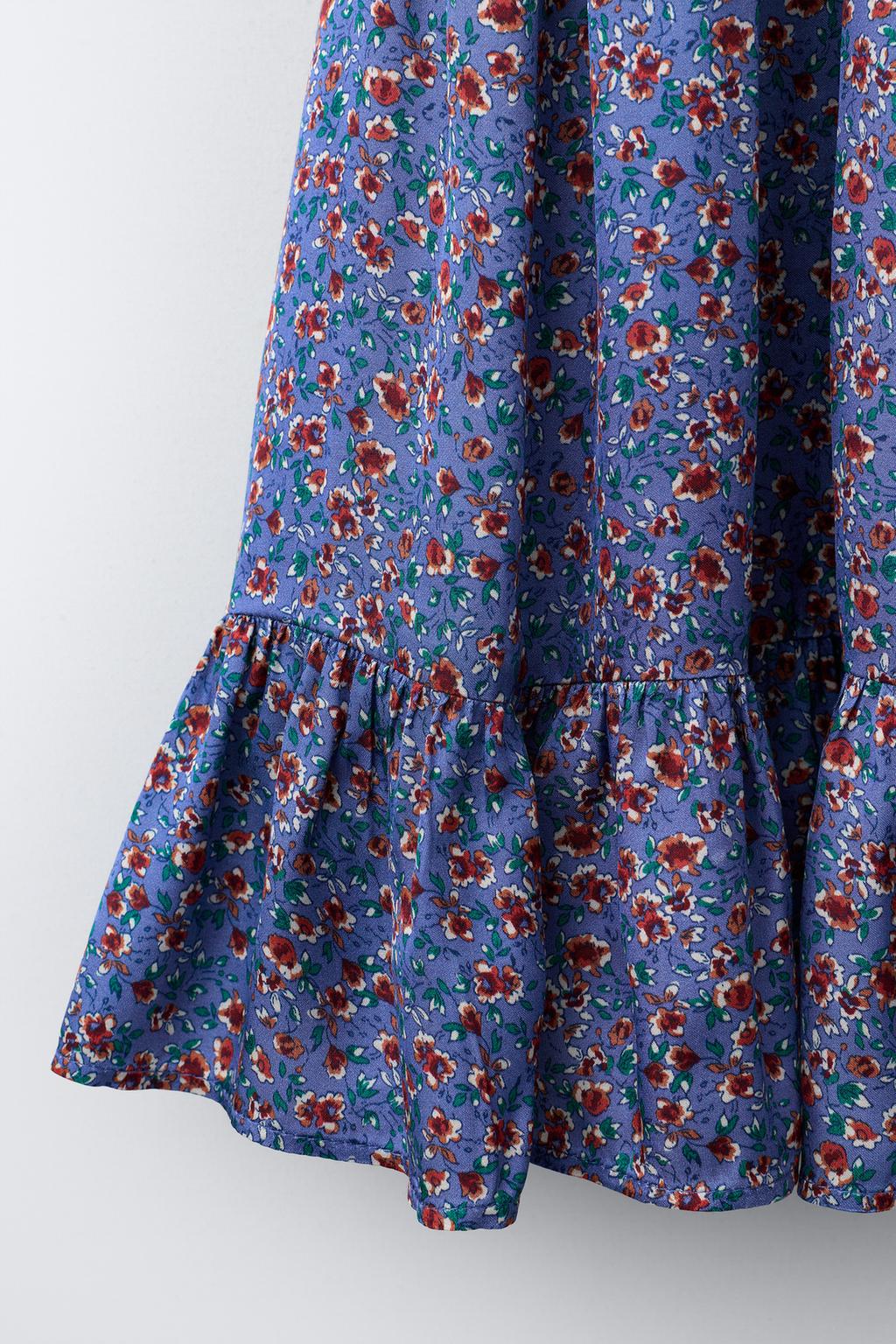 ПЛАТЬЕ С ЦВЕТОЧНЫМ ПРИНТОМ