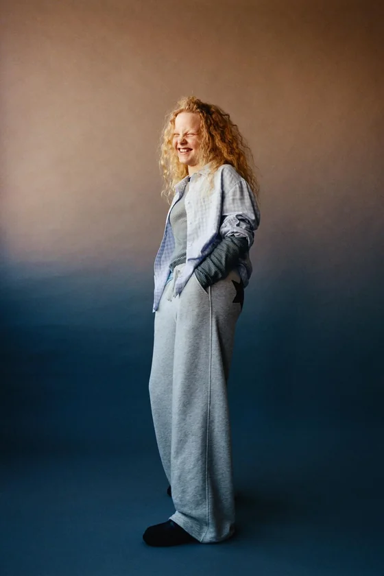 Рубашка в клетку oversize