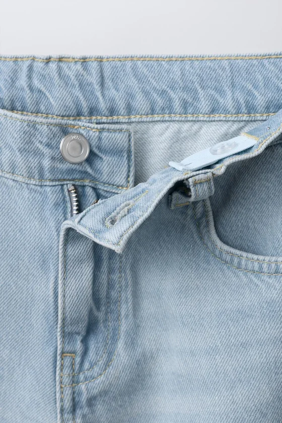 ДЖИНСЫ WIDE LEG СО ЗВЕЗДАМИ