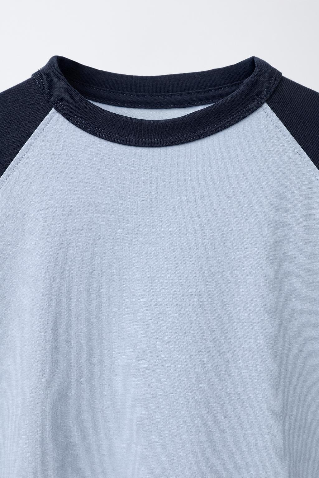 ФУТБОЛКА РЕГЛАН С ВЫШИТОЙ НАДПИСЬЮ