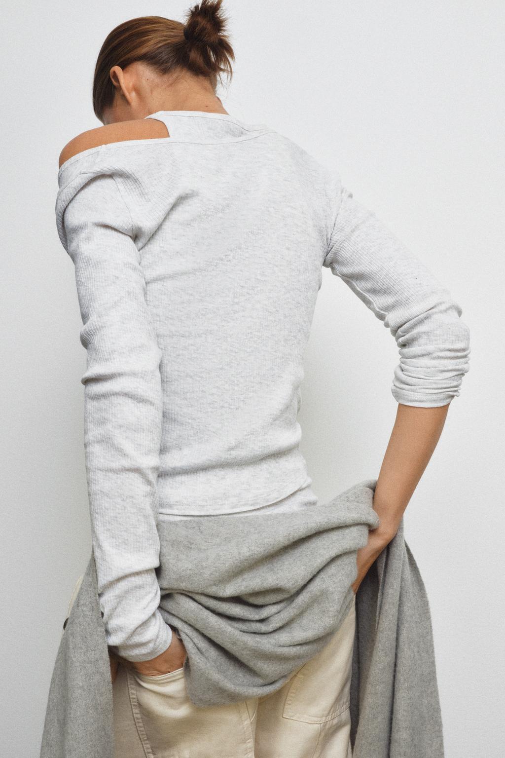 ДВОЙНАЯ ФУТБОЛКА В РУБЧИК