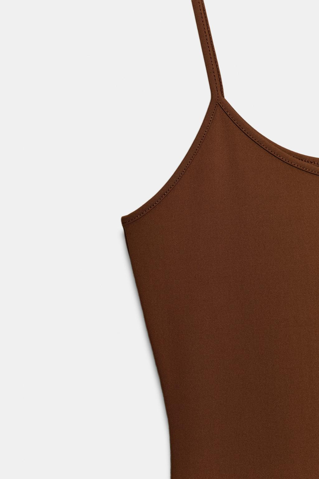 ФУТБОЛКА ИЗ ПОЛИАМИДА НА ТОНКИХ БРЕТЕЛЯХ