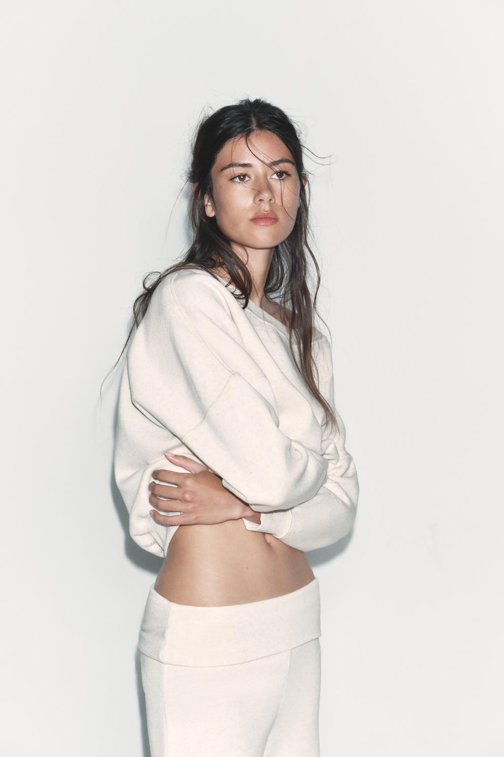 БРЮКИ С ЗАВЕРНУТЫМ ПОЯСОМ