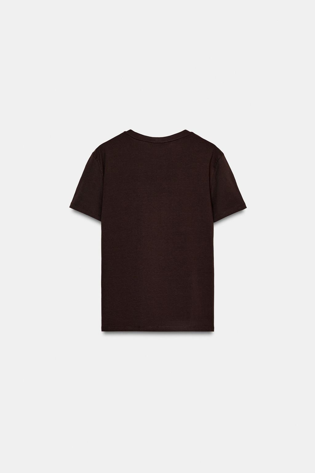 ФУТБОЛКА С МЕТАЛЛИЗИРОВАННЫМ ПРИНТОМ