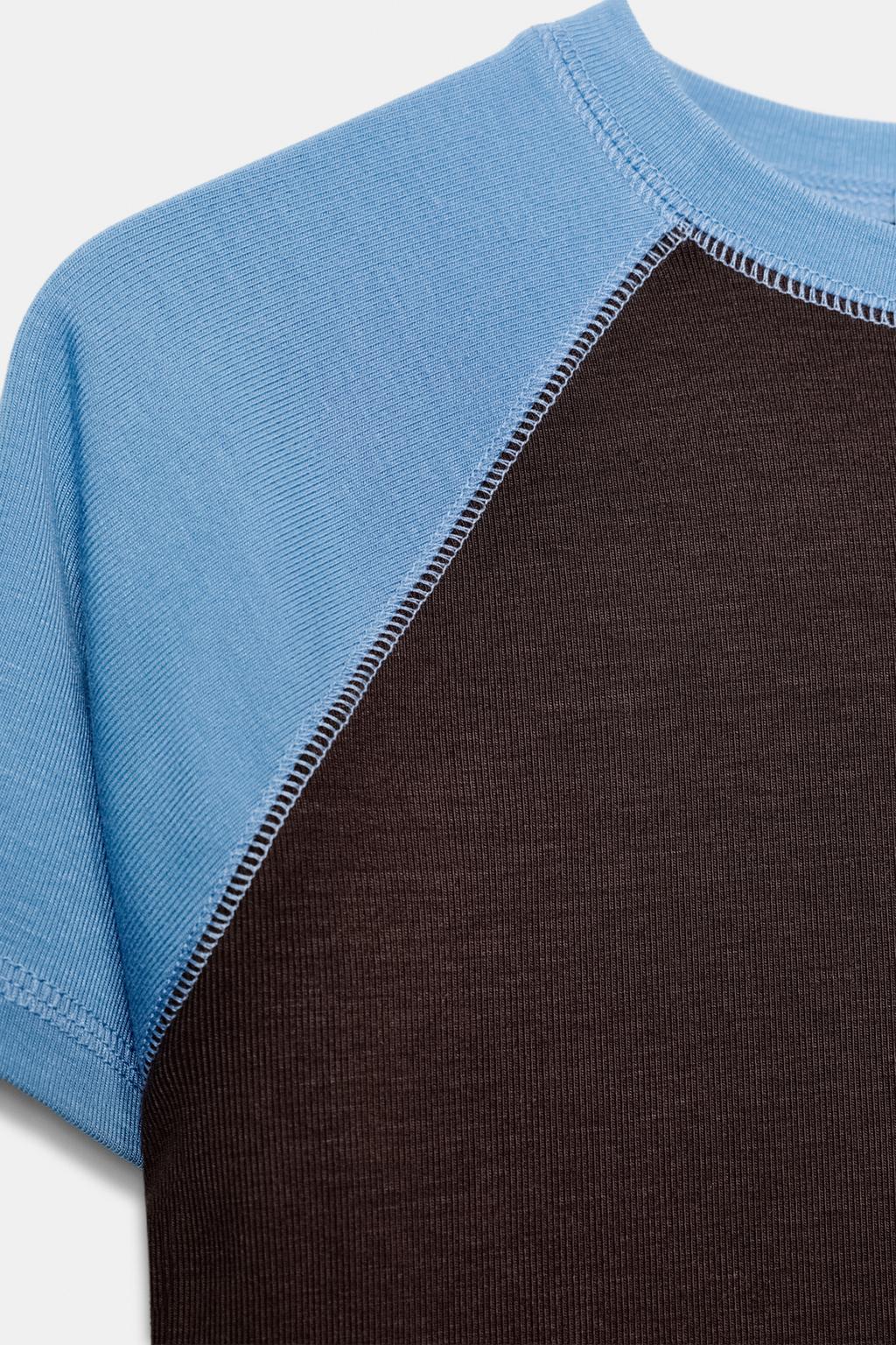 ФУТБОЛКА РЕГЛАН С КОРОТКИМ РУКАВОМ