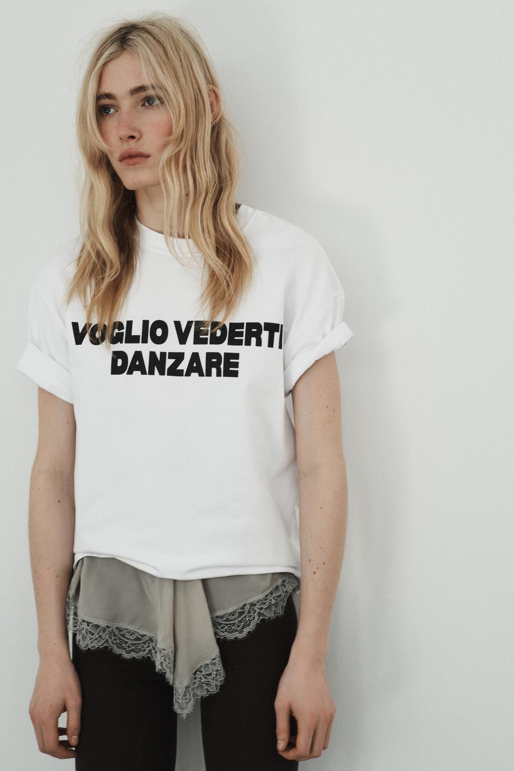 ФУТБОЛКА С НАДПИСЬЮ СПЕРЕДИ