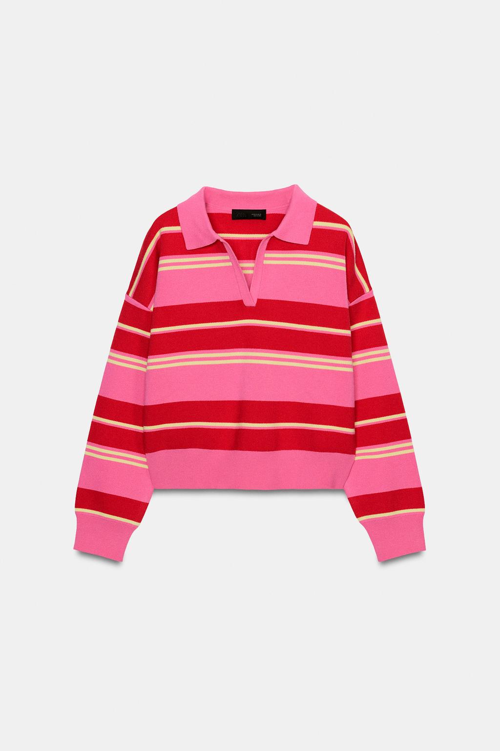 ТРИКОТАЖНОЕ ПОЛО В ПОЛОСКУ