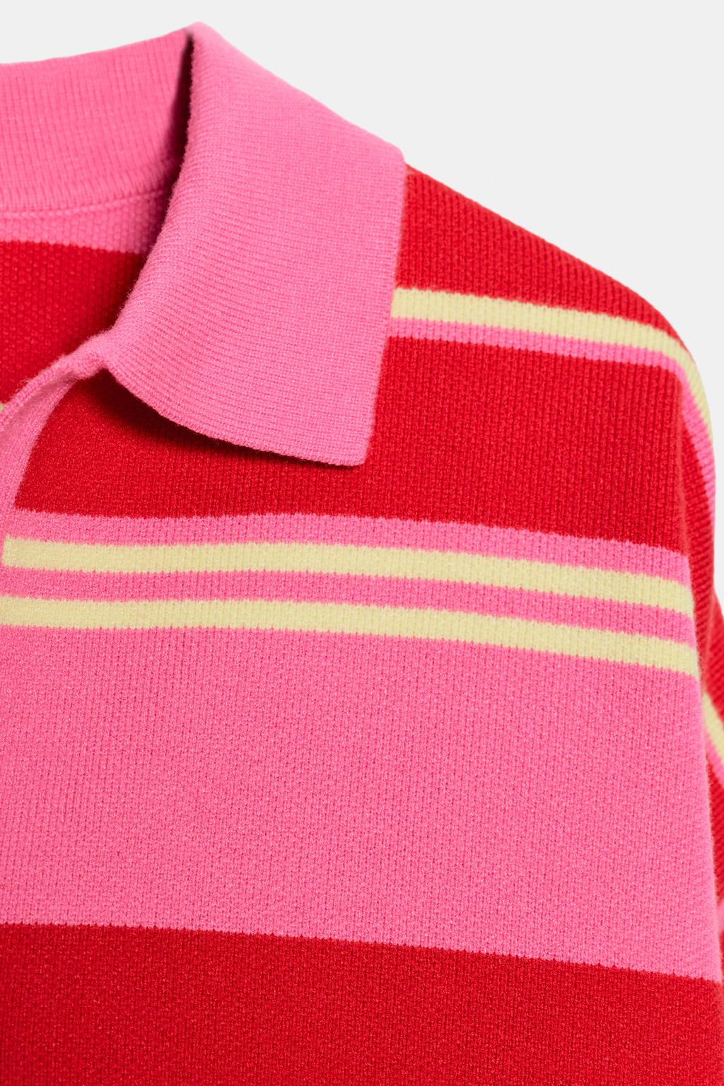 ТРИКОТАЖНОЕ ПОЛО В ПОЛОСКУ