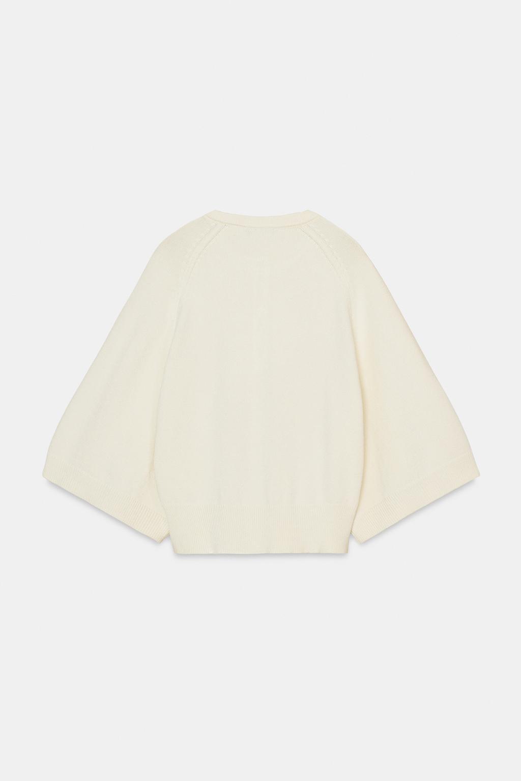 СВИТЕР С ШИРОКИМИ РУКАВАМИ