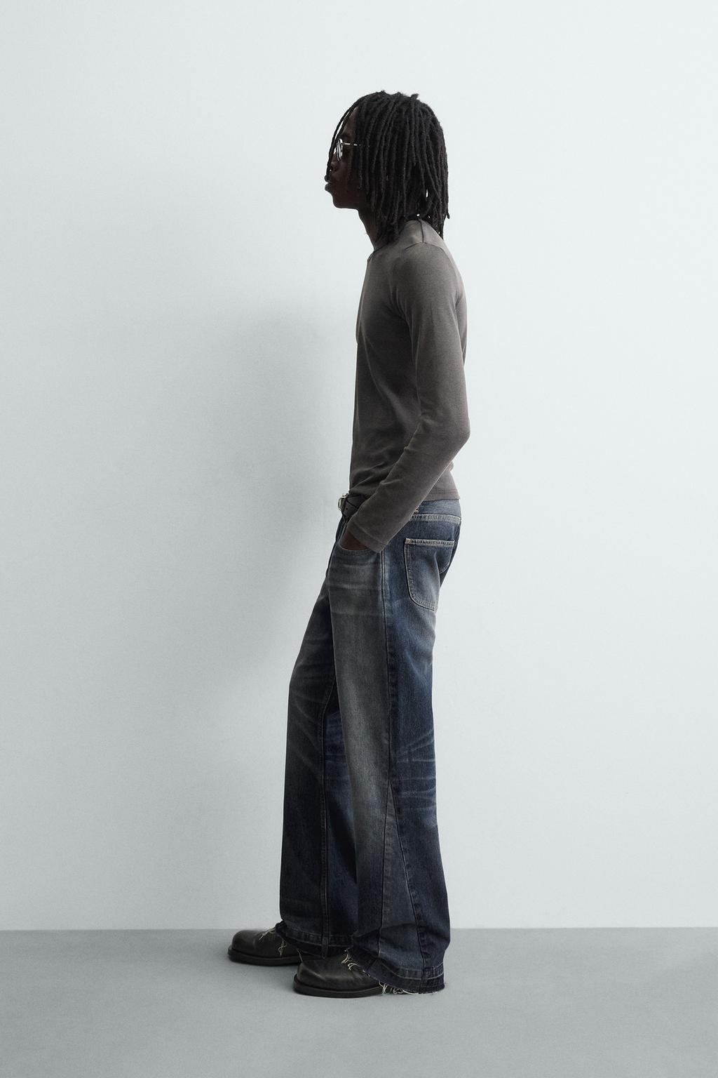 ДЖИНСЫ FLARE FIT СТРУКТУРНЫЕ