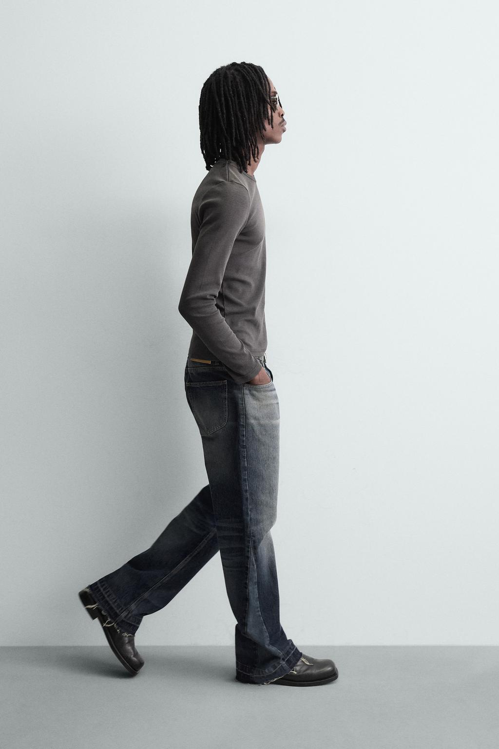 ДЖИНСЫ FLARE FIT СТРУКТУРНЫЕ