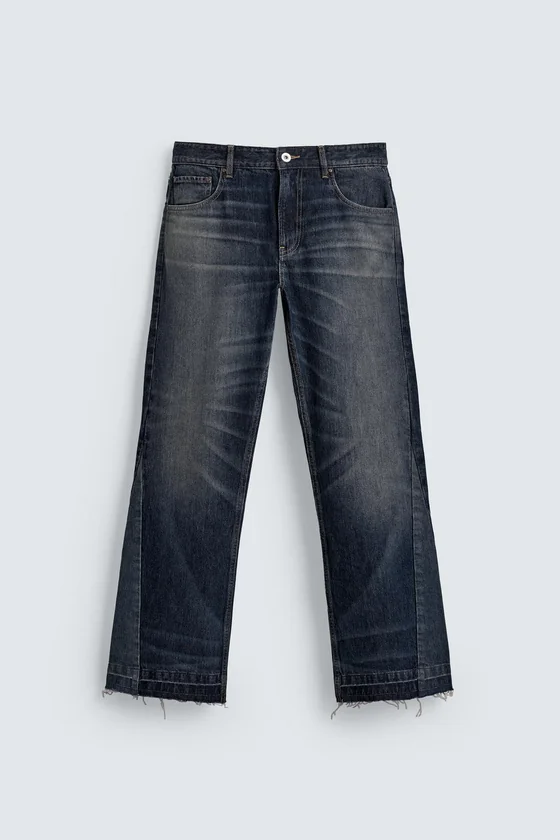 ДЖИНСЫ FLARE FIT СТРУКТУРНЫЕ