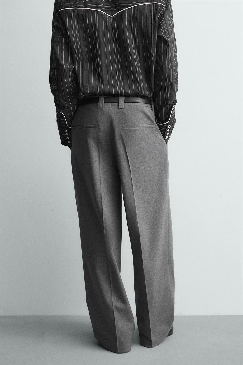 СТРУЯЩИЕСЯ БРЮКИ WIDE FIT