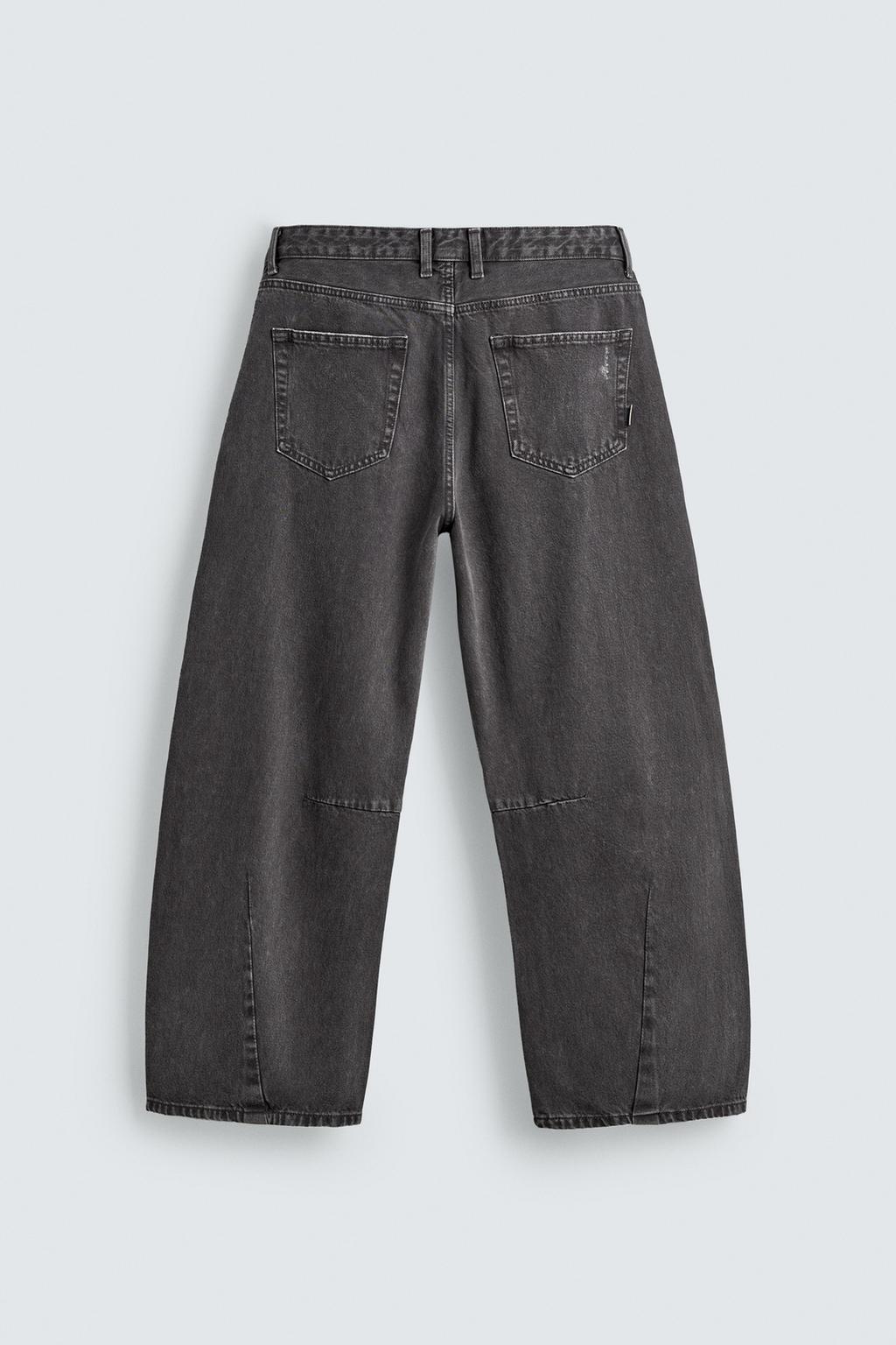 БРЮКИ BARREL FIT С ЭФФЕКТОМ ПОТЕРТОСТИ