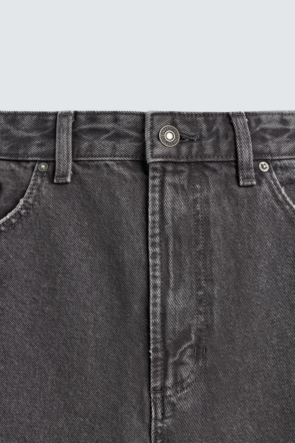 БРЮКИ BARREL FIT С ЭФФЕКТОМ ПОТЕРТОСТИ