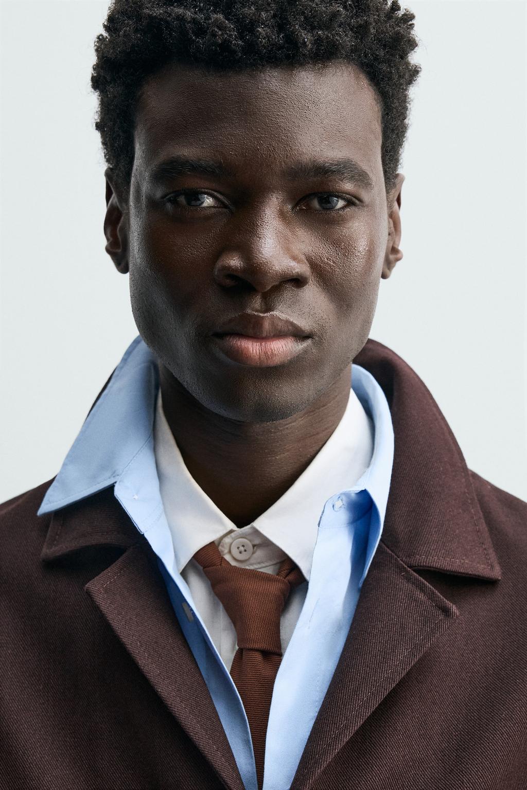 КУРТКА-РУБАШКА ИЗ САРЖЕВОЙ ТКАНИ