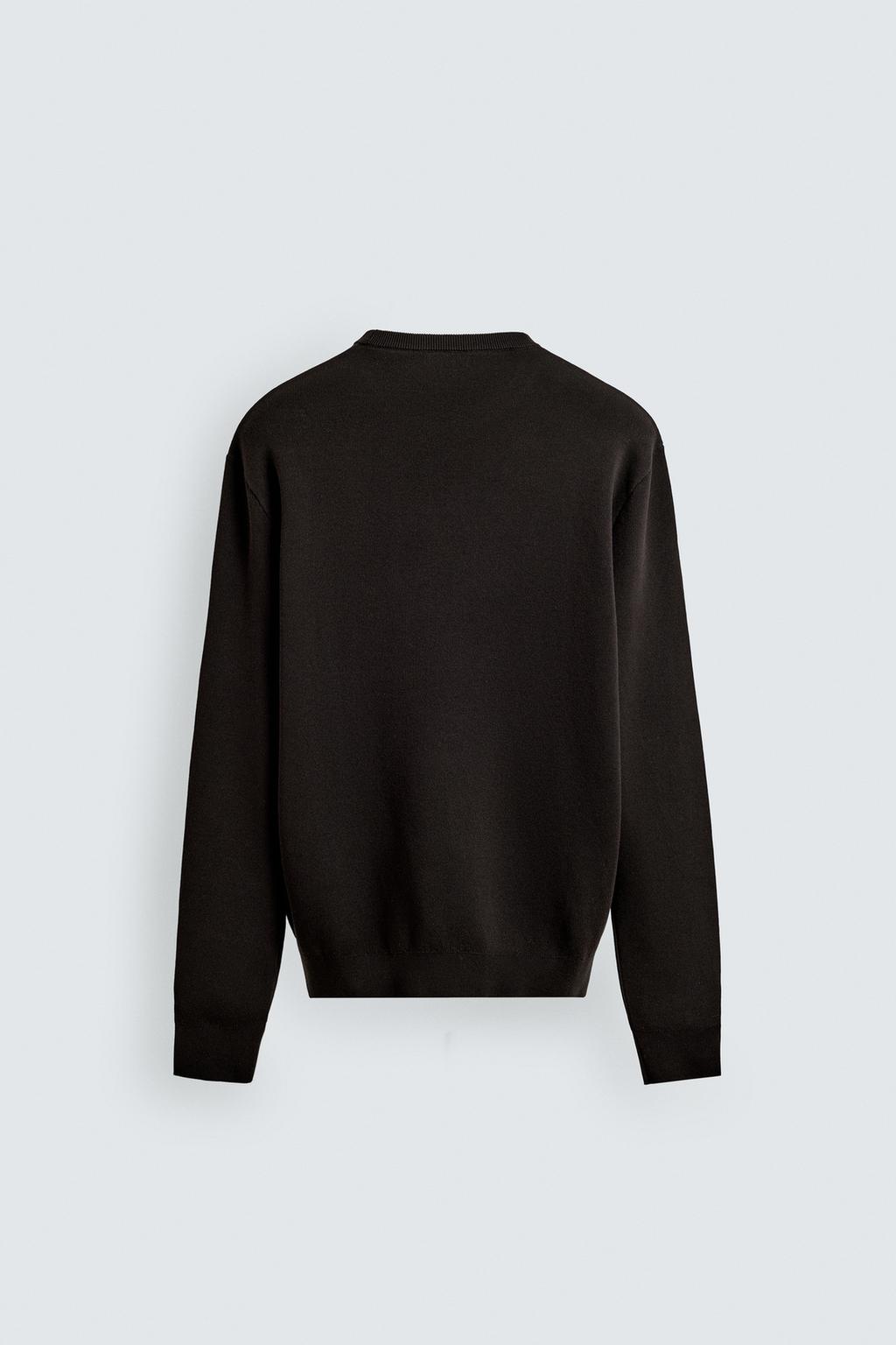 ДЖЕМПЕР КЛАССИЧЕСКОГО КРОЯ ИЗ ХЛОПКА