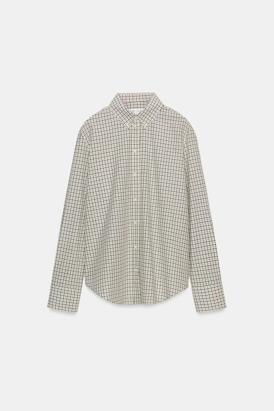 РУБАШКА В КЛЕТКУ ZW COLLECTION