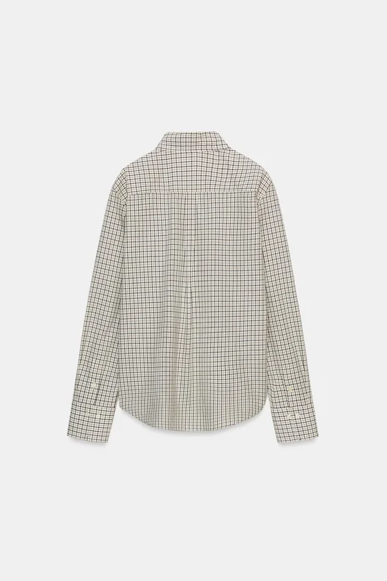 РУБАШКА В КЛЕТКУ ZW COLLECTION