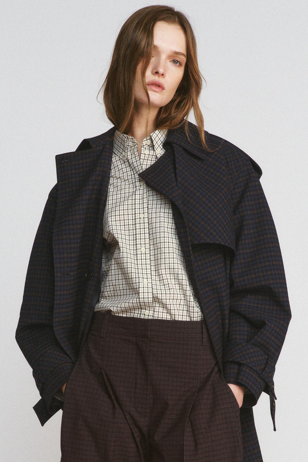 РУБАШКА В КЛЕТКУ ZW COLLECTION