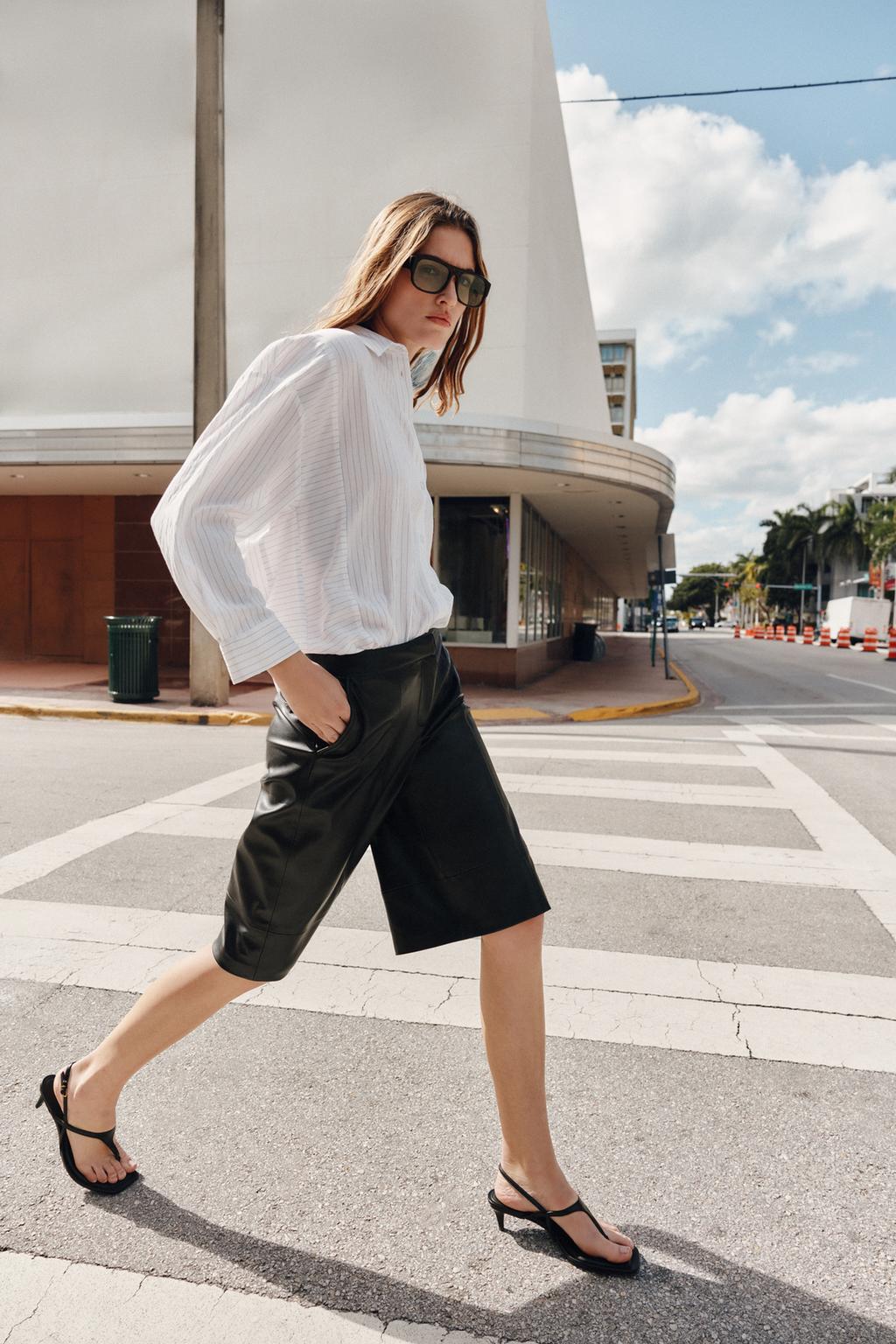 РУБАШКА OVERSIZE В ПОЛОСКУ