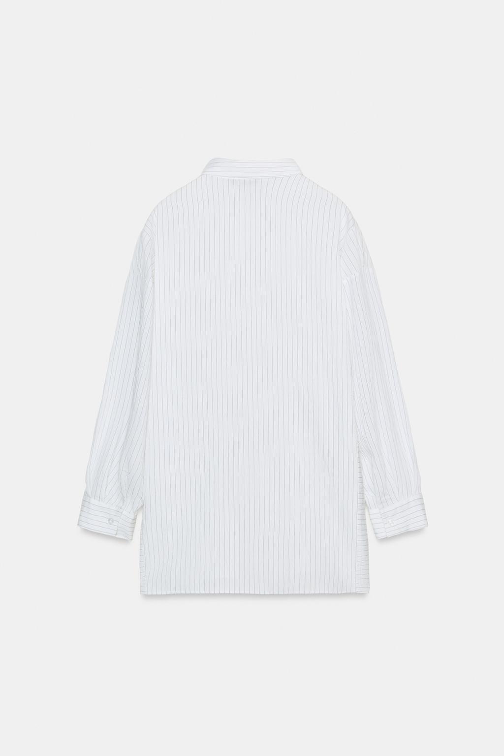 РУБАШКА OVERSIZE В ПОЛОСКУ