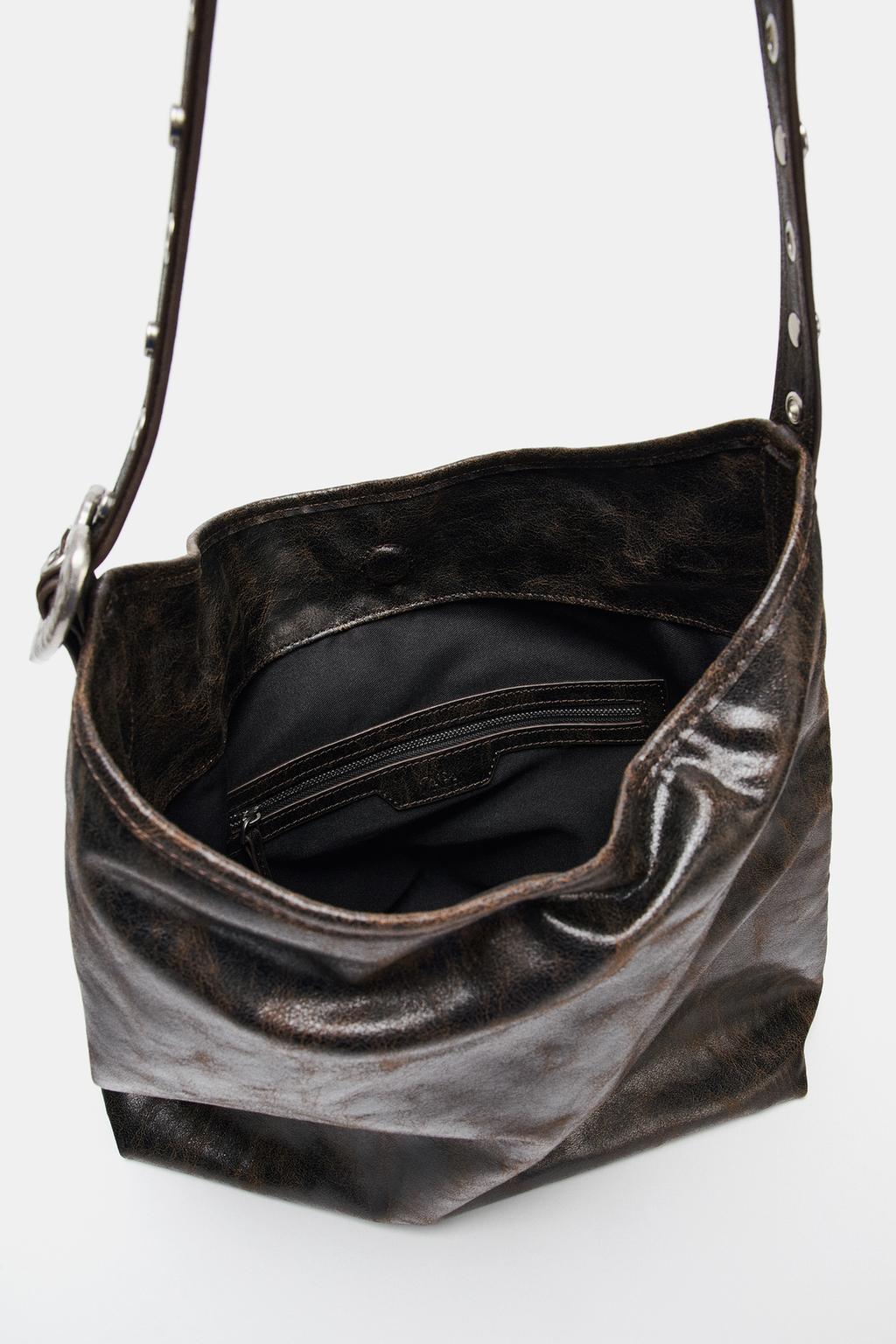 СУМКА-ШОПЕР С ЗАКЛЕПКАМИ