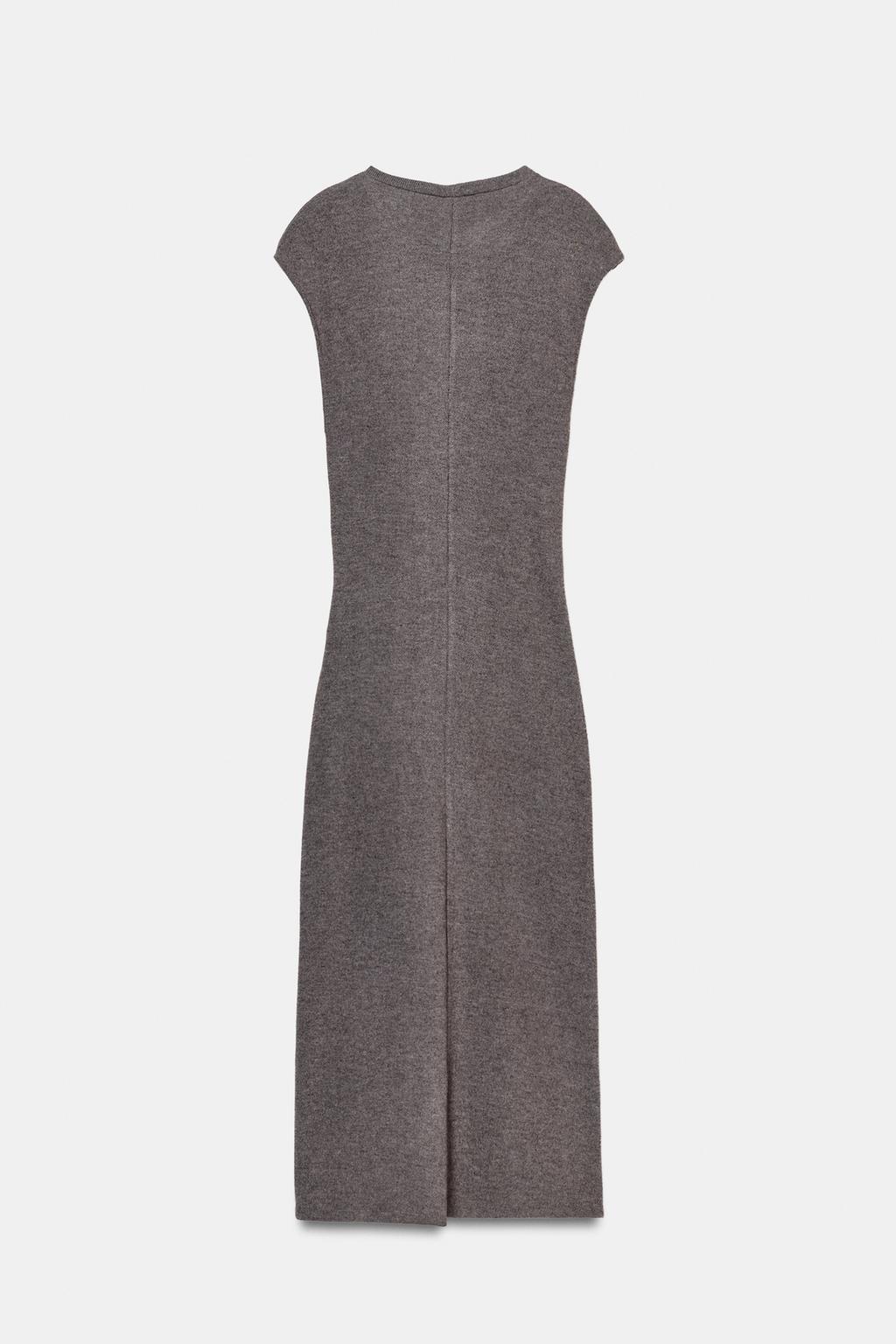 МЯГКОЕ ПЛАТЬЕ С УЗЛОМ