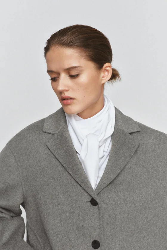БЛЕЙЗЕР ИЗ СМЕСОВОЙ ШЕРСТИ — ZW COLLECTION
