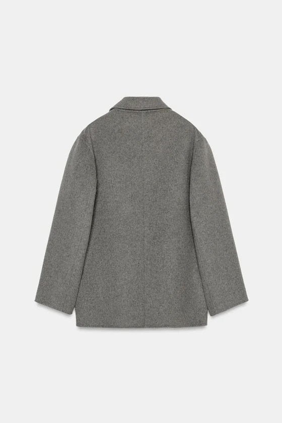 БЛЕЙЗЕР ИЗ СМЕСОВОЙ ШЕРСТИ — ZW COLLECTION