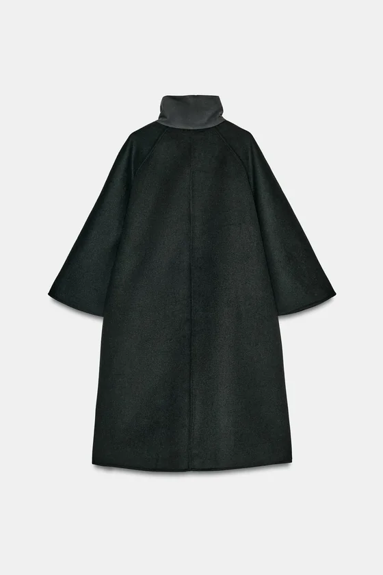 НАКИДКА ИЗ СМЕСОВОЙ ШЕРСТИ — ZW COLLECTION LIMITED EDITION