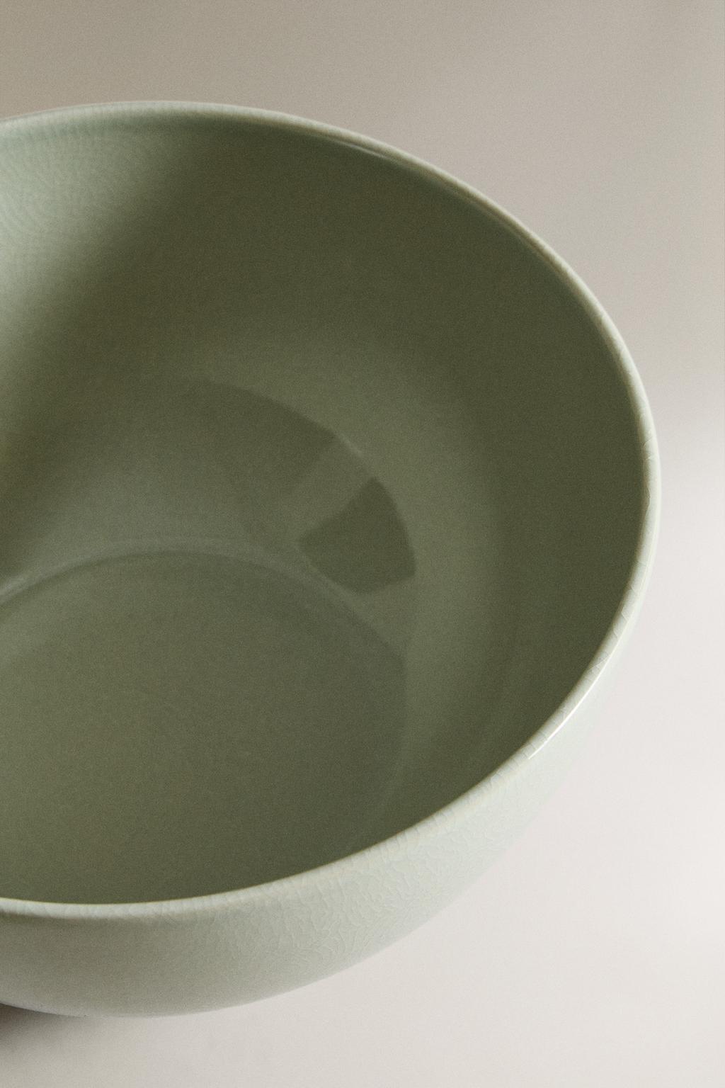 Эмалированная салатная пиала из каменной керамики