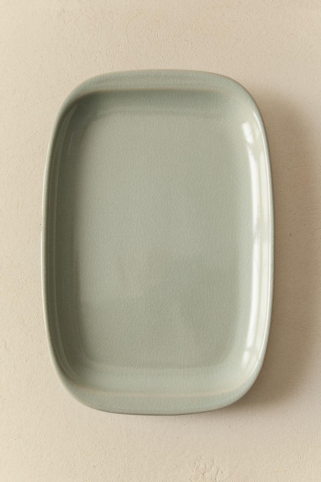 Поднос из эмалированного камня