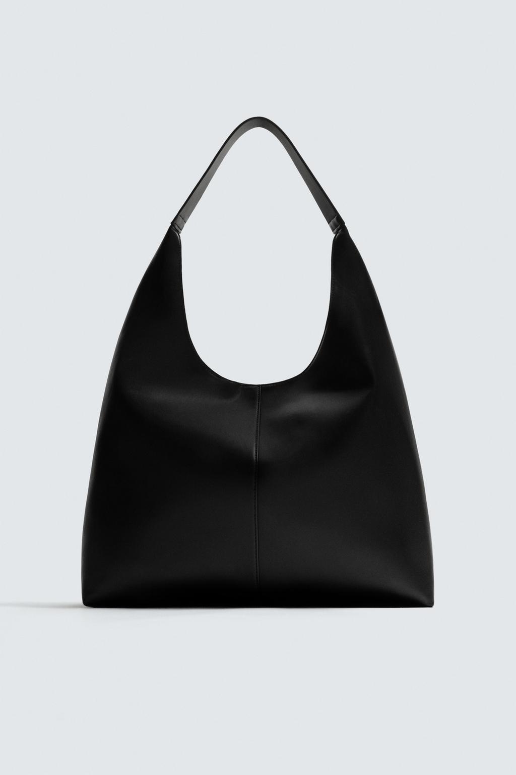 ОДНОТОННАЯ СУМКА-ШОПЕР