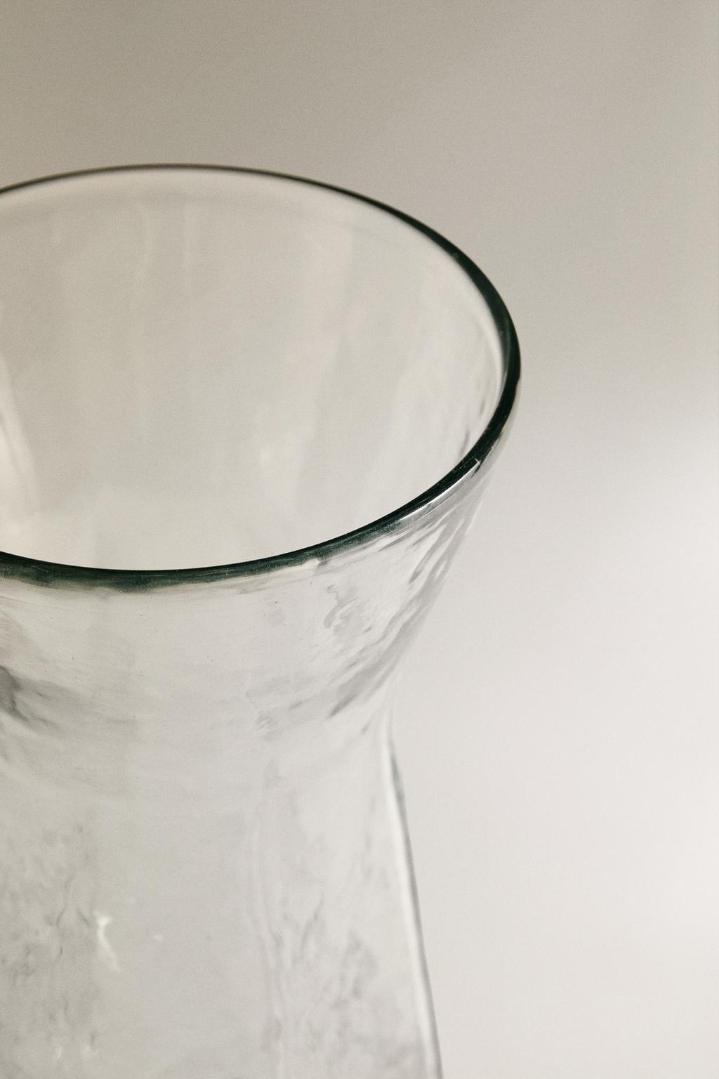 Ваза из фацетированного стекла