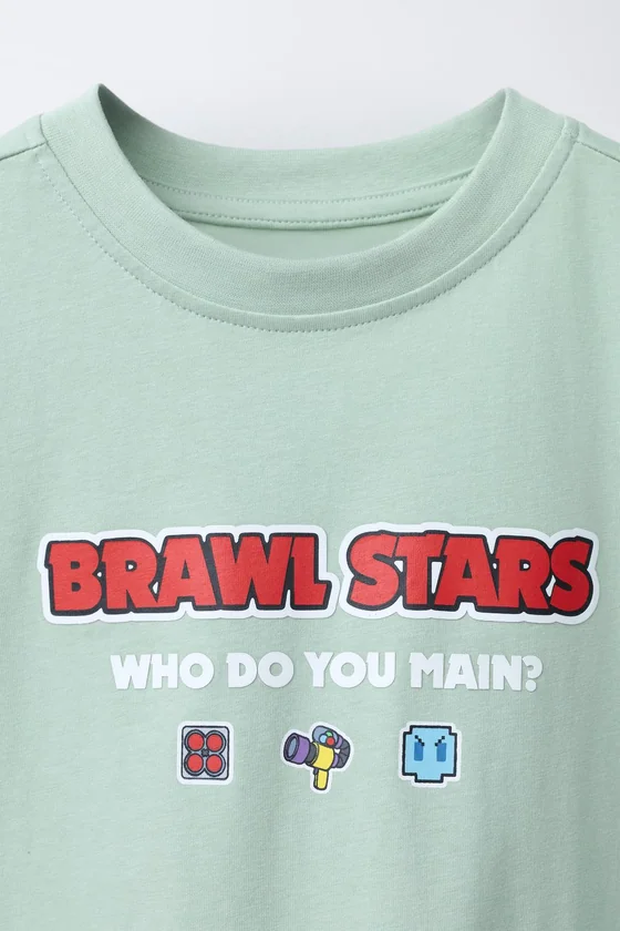 ФУТБОЛКА С ПРИНТОМ BRAWL STARS © SUPERCELL OY