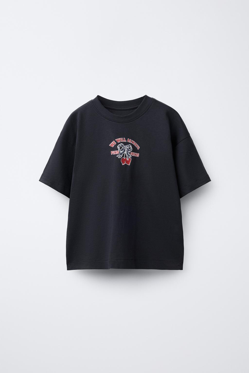 ФУТБОЛКА С ПРИНТОМ «СЕРДЕЧКИ»