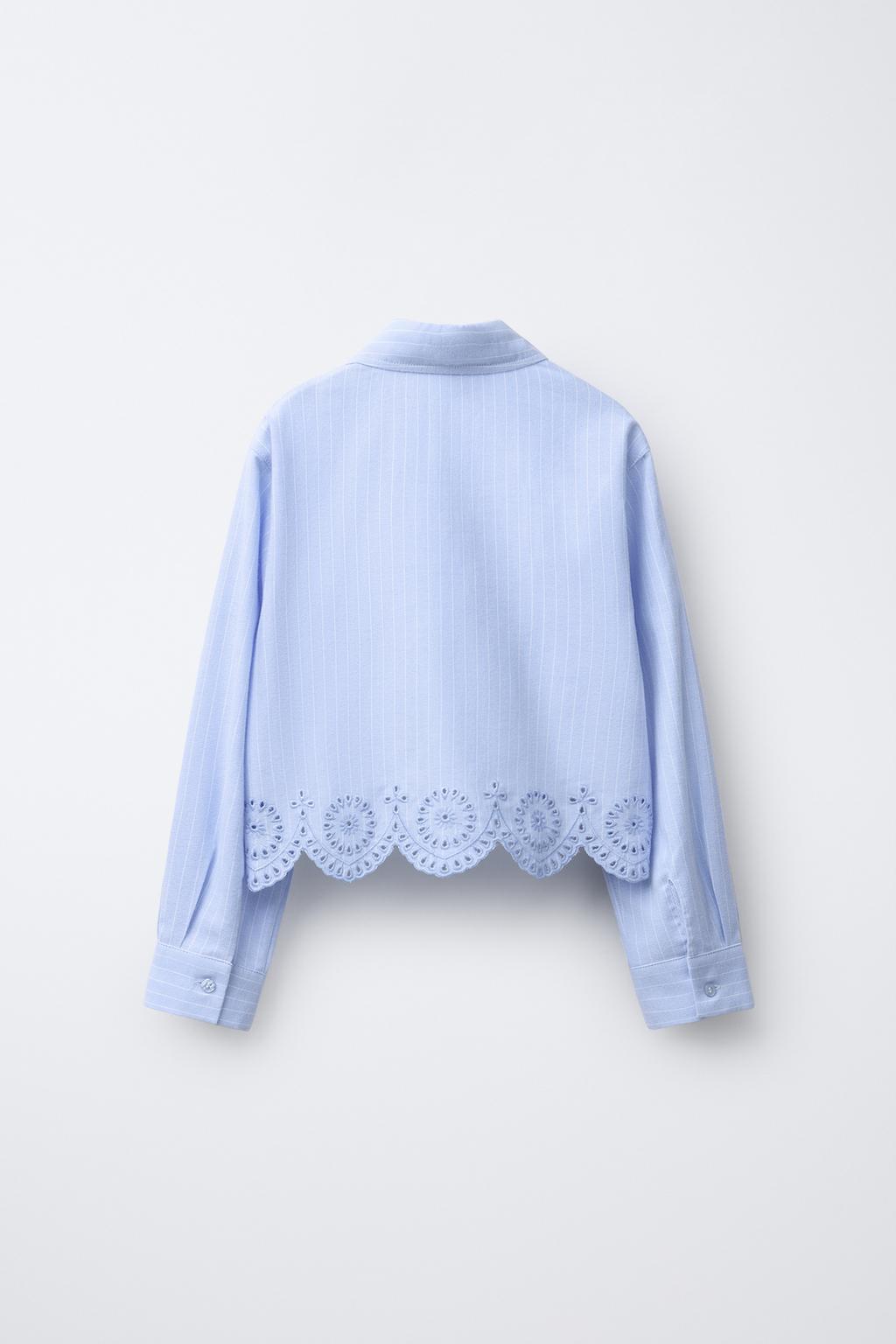 РУБАШКА SCHIFFLY С НИЖНИМ КРАЕМ